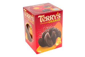 Апельсин шоколадный из темного шоколада с ароматом апельсина Terry's к/у 145г