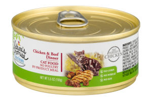 Nature's Promise Cat Food Chicken & Beef Dinner
