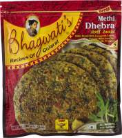 Deep Bhahwati's Methi Dhebra Millet Bread With Fenugreek Leaves - 5 CT