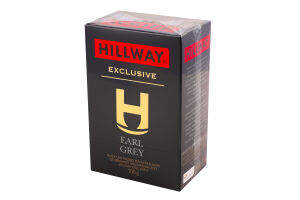Чай черный байховый листовой с ароматом бергамота и цедрой апельсина Earl Grey Exclusive Hillway в/с к/у 100г