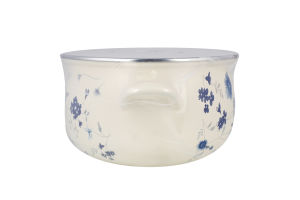 Каструля емальована 5л №1449042 Квіти Afyon Ev Gerecleri Zuccaciye Dis Ticaret Ltd STI 1шт