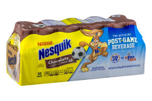 Nestle Nesquik Chocolate Lowfat Milk - 10 PK