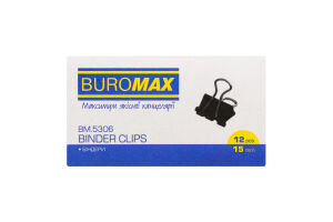 Биндеры 15мм №BM.5306 Buromax 12шт