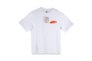 Футболка Чайка-Чек біла S