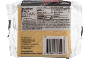 Ahold Singles Sharp Cheddar - 16 CT