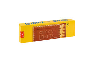 Печенье сливочное в молочном шоколаде Leibniz к/у 125г