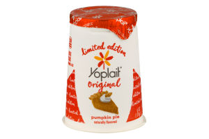 Yoplait Original Low Fat Yogurt Pumpkin Pie