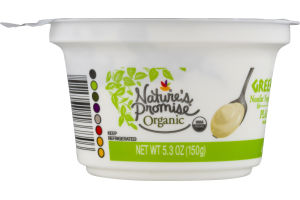 Nature's Promise Organic Greek Nonfat Yogurt Plain