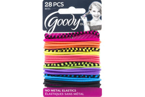 Goody Ouchless No Metal Elastics - 28 CT