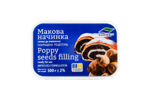 Начинка макова 500г Самтек