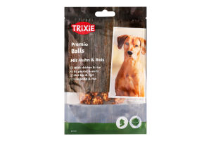 Ласощі д/собак Преміо Райс Чікен Боллс 80г Тріксі