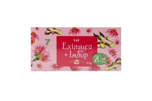Чай 7 20 шт. Ехінацея + Імбирь