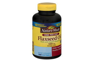 Nature Made Flaxseed Oil - 100 CT