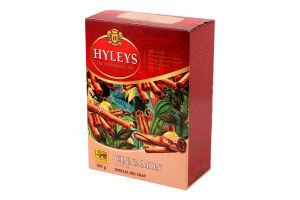 Чай черный цейлонский байховый цельнолистовой с добавлением растительного сырья Корица Hyleys к/у 100г