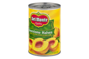 Del Monte Freestone Halves Peaches In Heavy Syrup
