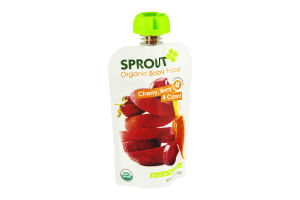 Sprout Organic Baby Food Cherry, Berry & Carrot