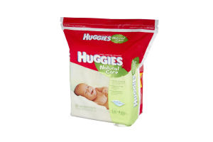 Huggies Natural Care Thick 'n' Clean Aloe & Vitamin E Baby Wipes - 216 CT