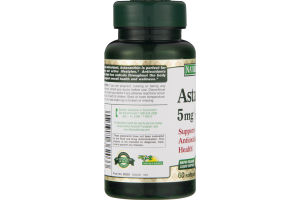Nature's Bounty Astaxanthin 5mg Dietary Supplement Softgels - 60 CT