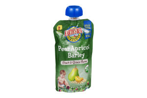 Earth's Best Organic Fruit & Grain Puree Pear Apricot Barley