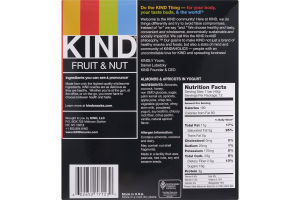 KIND Fruit & Nut Bar Almonds & Apricots In Yogurt - 12 CT