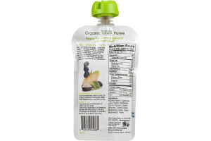 Sprout Organic Toddler Puree Apple Blackberry & Spinach with Buckwheat