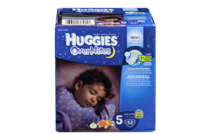 Huggies OverNites Diapers Disney Size 5 - 52 CT