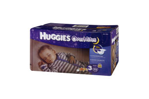 Huggies OverNites Diapers Disney 3 - 16-28 LB