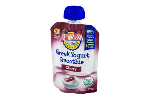 Earth's Best Organic Stage 2 Greek Yogurt Smoothie Cherry
