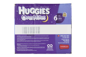 Huggies OverNites Diapers Disney 6 35 LB - 48 CT