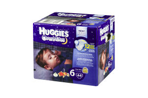 Huggies OverNites Diapers Big Pak Size 6 - 44 CT