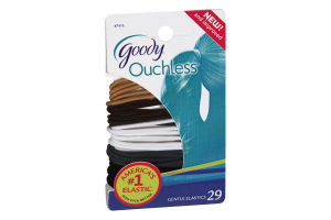 Goody Ouchless Gentle Elastics - 29 CT