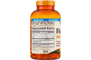 Sundown Naturals Fish Oil 1000mg Softgels - 300 CT