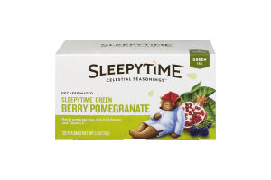 Celestial Seasonings Sleepytime Tea Sleepytime Green Berry Pomegranate - 20 CT