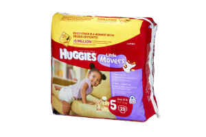 Huggies Little Movers Size 5 Diapers - 23 CT