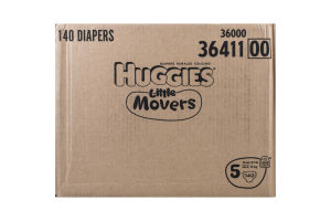 Huggies Little Movers Diapers Size 5 - 140 CT