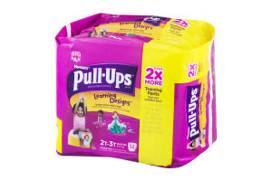 Huggies Pull-Ups Learning Designs 2T-3T Training Pants (18-34 lbs) Big Pak - 52 CT