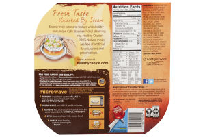 Healthy Choice Cafe Steamers 100% Natural Pumpkin Squash Ravioli