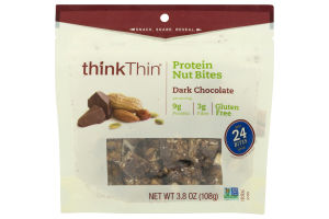 thinkThin Protein Nut Bites Dark Chocolate