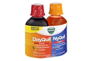 Vicks DayQuil/NyQuil Cough Suppressant Combo Pack