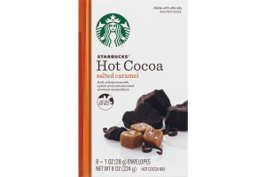 Starbucks Hot Cocoa Mix Salted Caramel - 8 CT