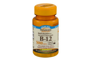 Sundown Naturals Dietary Supplement B-12 5000mcg - 90 CT