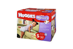 Huggies Little Movers Diapers Big Pak - 52 CT