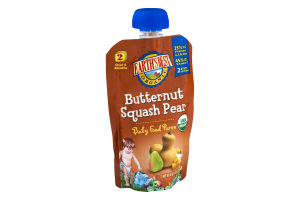 Earth's Best Organic Butternut Squash Pear Baby Food Puree Stage 2