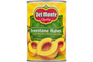 Del Monte Freestone Halves Peaches In Heavy Syrup