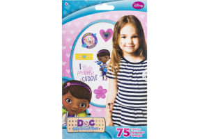 Disney doc mcstuffins tattoos - 75 ct (663542020471)