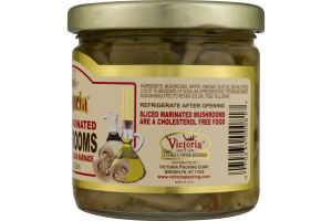 Victoria Sliced Marinated Mushrooms in Olive Oil & Vinegar Marinade