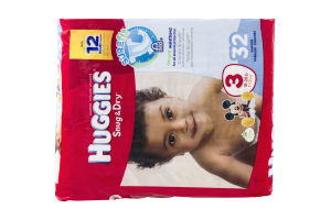 Huggies Diapers Snug & Dry Disney Size 3 (16 - 28 lb) - 32 CT