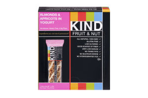 KIND Fruit & Nut Bar Almonds & Apricots In Yogurt - 12 CT