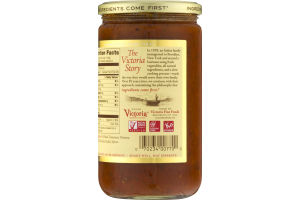 Victoria Premium Sauce Tomato Basil Low Sodium