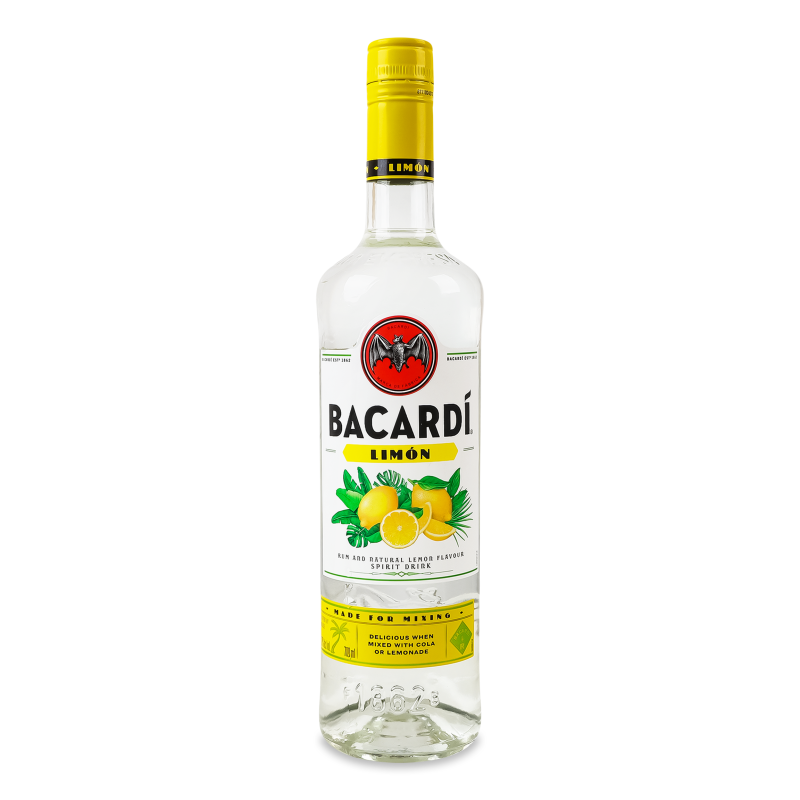 Напій спиртний Limon 27% 0,7л Bacardi